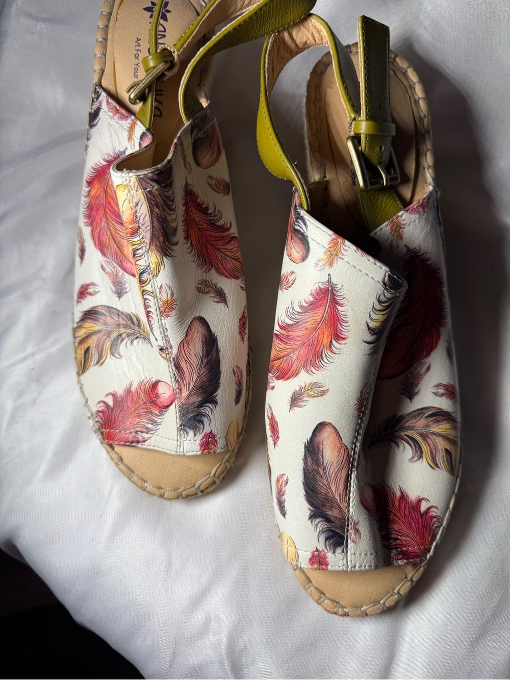 Anuschka Espadrilles- size 9-adorable